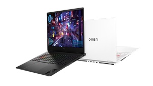 Hybrid gaming makes waves with the OMEN Transcend 16, complete with the first mini-LED display and use of a lightweight magnesium aluminum frame[9] on an OMEN device.