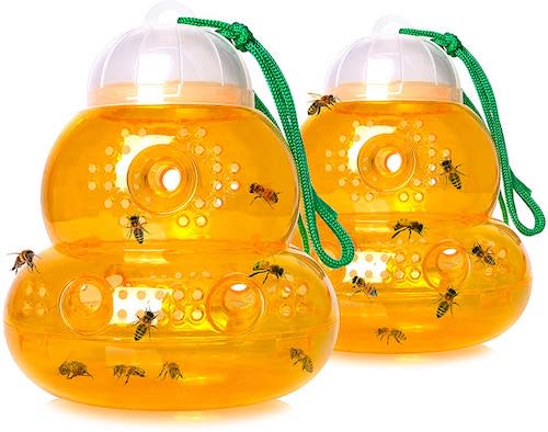 Stingmon 2 Pack Hanging Outdoor Wasp Trap