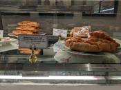 <p>A picture from the Pixel 6a's camera, featuring pastries in a display case.</p> 