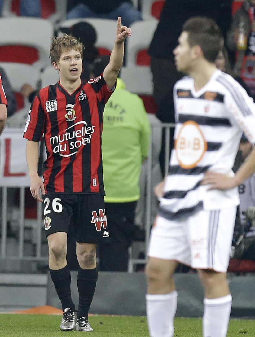 <p>Troisième au classement provisoire du Championnat et deuxième dans celui-ci. L’OGC Nice opère de rapides changements dans son effectif avec une durée moyenne passée dans le club de 1,61 saisons. Vincent Koziello est le joueur présent qui y joue depuis le plus longtemps (2 ans et demi). (Photo: AP) </p>