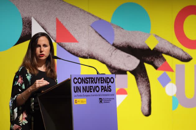 La ministra de Derechos Sociales y Agenda 2030, Ione Belarra. (Photo: Eduardo Parra/Europa Press via Getty Images)
