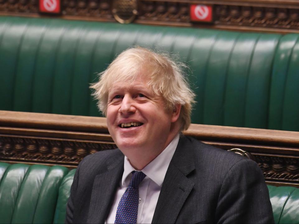 Boris Johnson's enthusiastic embrace of the term woke may not be universally welcomed by some within the Conservative Party (UK Parliament/Jessica Taylor/PA)