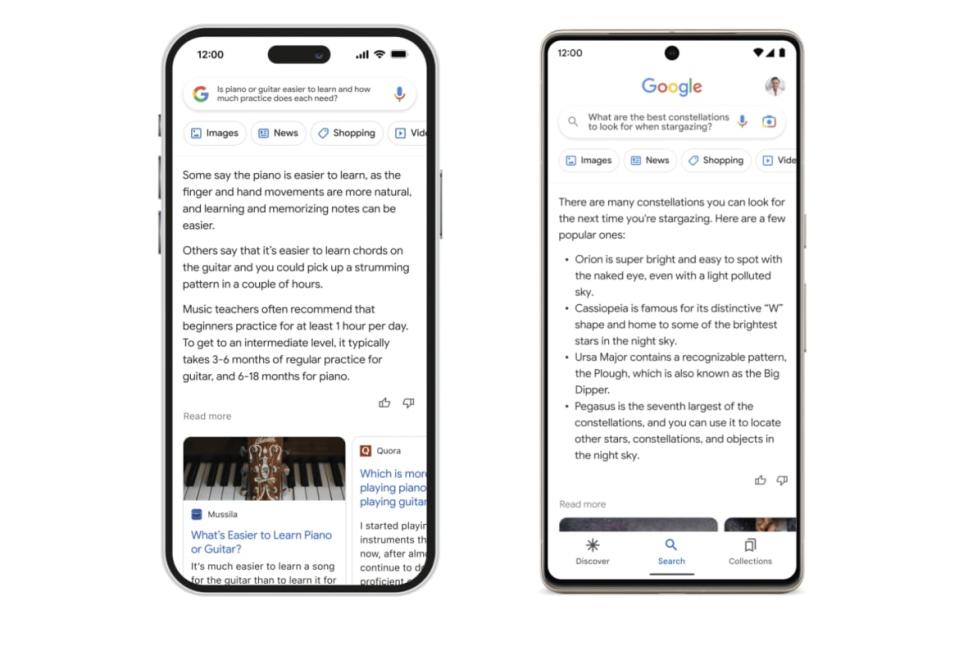 <div class="inline-image__caption"><p>Google is planning to incorporate its Bard AI into search queries. </p></div> <div class="inline-image__credit">Google</div>