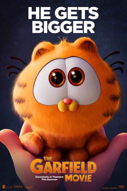 The Garfield Movie poster