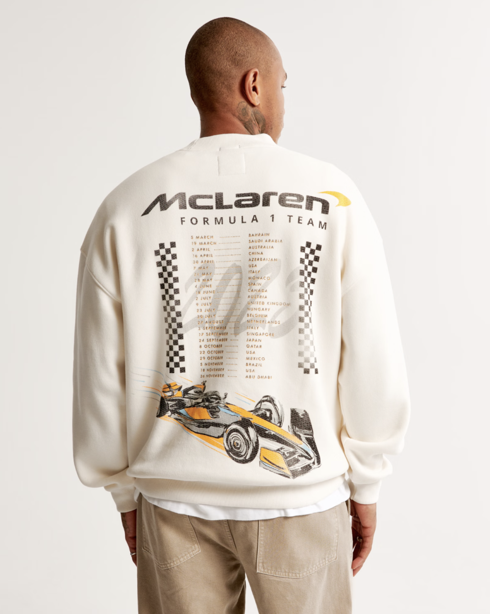 Abercrombie Teams Up With McLaren Racing for Formula 1-Themed ...