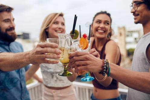 <span class="caption">Mocktail anyone?</span> <span class="attribution"><a class="link " href="https://www.shutterstock.com/image-photo/friends-having-fun-drinking-cocktails-outdoor-384652753" rel="nofollow noopener" target="_blank" data-ylk="slk:Jacob Lund / Shutterstock;elm:context_link;itc:0;sec:content-canvas">Jacob Lund / Shutterstock</a></span>