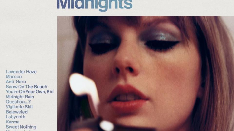 Taylor Swift's Midnights 3am cover