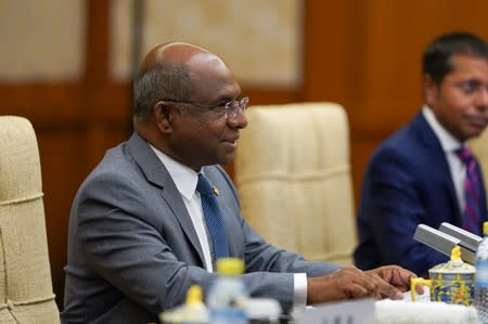 Maldives Foreign Minister Abdulla Shahid visits China