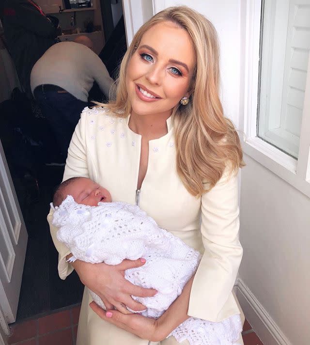 <p>Lydia Bright and ex-boyfriend Lee Cronin welcomed their baby girl on February 21.</p><p><a href="https://www.instagram.com/p/B-uz10QlzbP/" rel="nofollow noopener" target="_blank" data-ylk="slk:See the original post on Instagram;elm:context_link;itc:0;sec:content-canvas" class="link ">See the original post on Instagram</a></p>