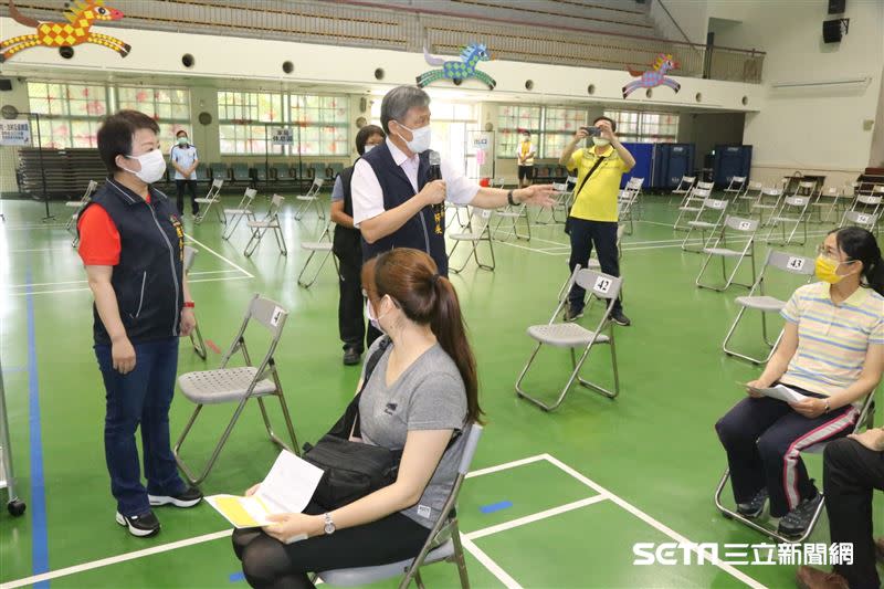 明起台中85歲以上長輩開始施打疫苗，將採「日本宇美町式」。（圖／中市府提供）