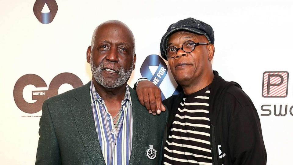 PHOTO: Richard Roundtree and Samuel L. Jackson attends a celebrity karaoke evening during London Collections Men SS17 at Abbey Road Studios on June 13, 2016 in London, England. (David M. Benett/Dave Benett/Getty Images)