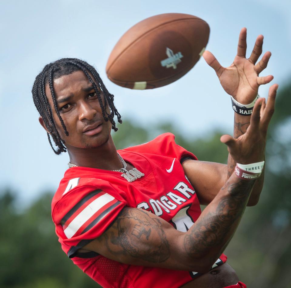 North Panola wide receiver J.J. Harrell, seen in Ridgeland, Miss., July 21, 2023, is a member of the 2023 Dandy Dozen. Harrell has committed to Mississippi State.