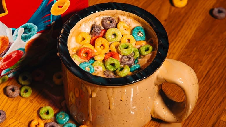 Sally Ann's Froot Loop latte