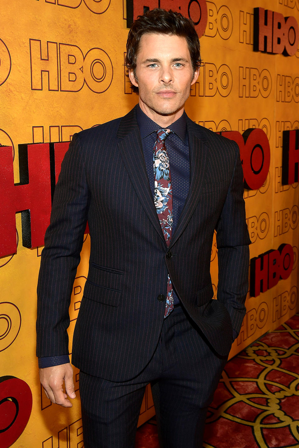 <p>James Marsden at HBO’s Post Emmy Awards Reception at the Plaza at the Pacific Design Center. (Photo: Matt Winkelmeyer/Getty Images) </p>