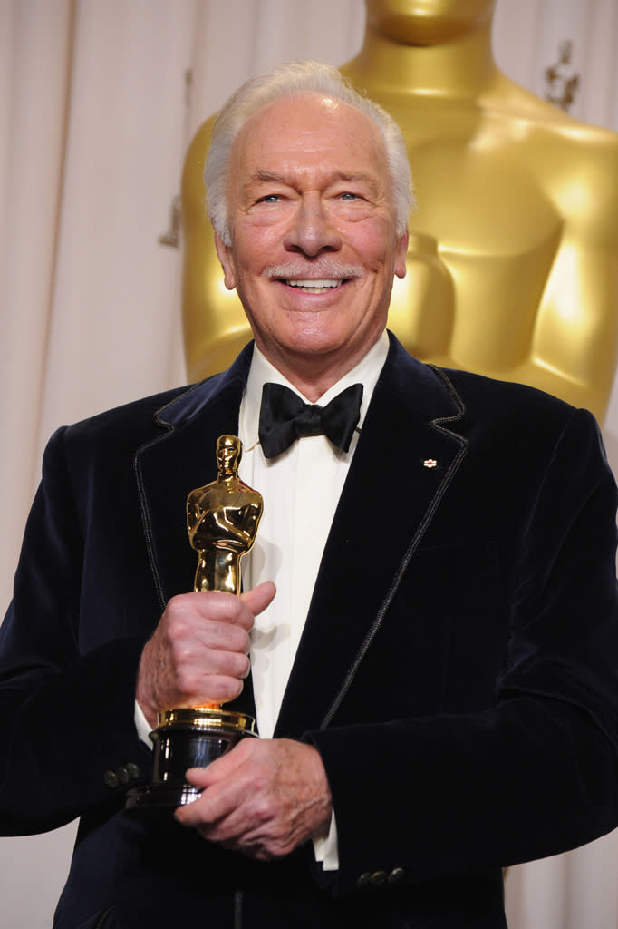 Christopher Plummer<br><br> Cruise control is the name of the game for octogenarian best-supporting actor Christopher Plummer, who finally got his golden statuette amid a wave of applause and standing ovations. He should be feeling good. Next up is a featured role in Stephen Frears's "Muhammad Ali's Greatest Fight," about the boxer's refusal to fight in Vietnam, as well as performing live in the title role of "Barrymore: A Play" at Toronto's Elgin Theater.