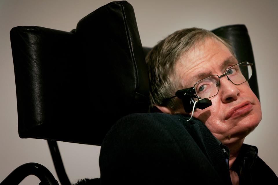 Stephen Hawking died after a long battle with ALS. Source: Getty