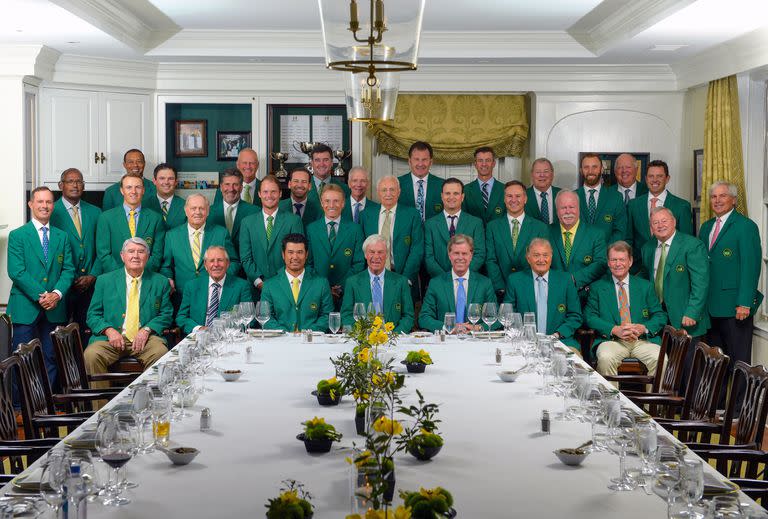 La Cena de Campeones de 2022, en el Augusta National: uno de los momentos más simbólicos del tradicional Major