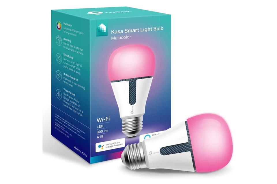 Kasa smart light bulb (was $22, now 23% off)