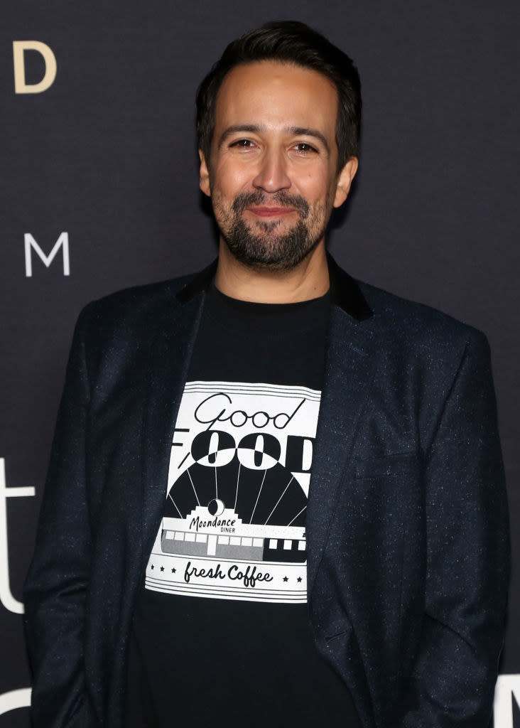 Actor and singer/songwriter Lin-Manuel Miranda