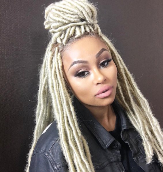 Blac Chyna's loc wig, in all its glory. (Photo: @Kellonderyck) 