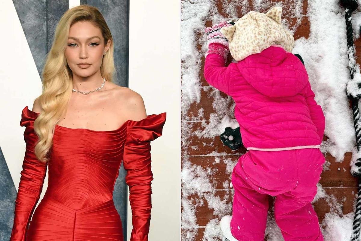 Gigi Hadid Shares Rare Look at Daughter Khai, 3, Playing in the Snow — See  the Photos!