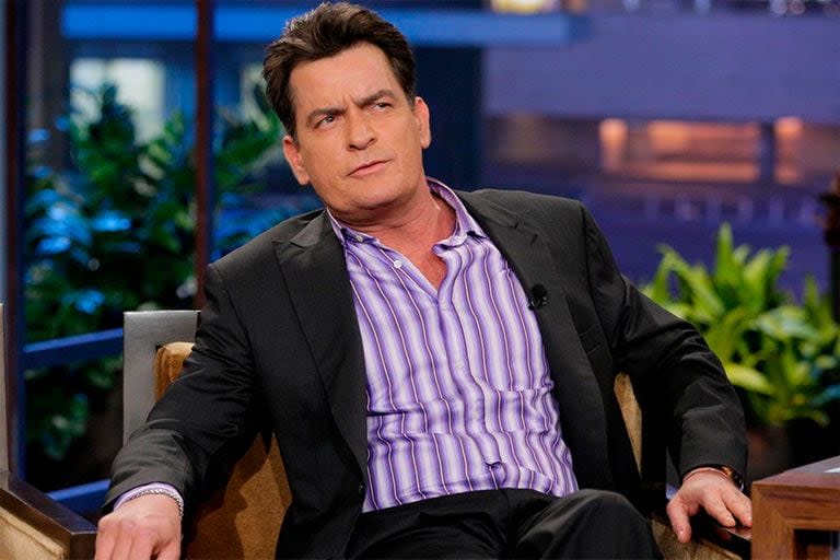 Charlie Sheen, en una entrevista televisiva