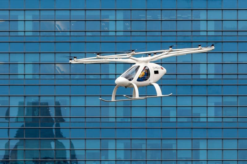 Air taxis could become a regular appearance in Dubai in 2026 when passengers (able to afford the as yet unconfirmed prices) can travel by air between four stops. Cover Images/ZUMA Press/dpa