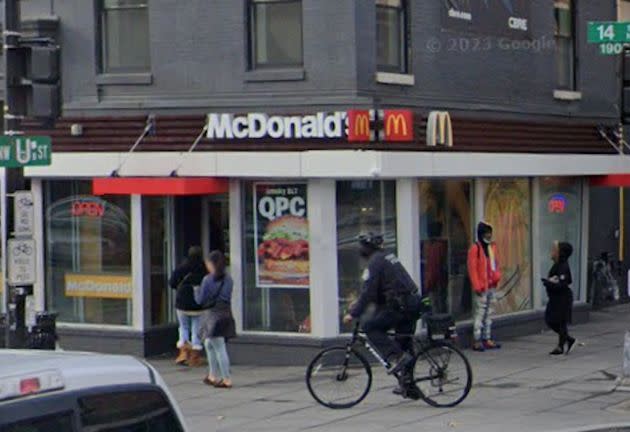 A 16-year-old girl died after she was allegedly stabbed outside a McDonald’s in Washington, D.C., early Sunday, authorities said.