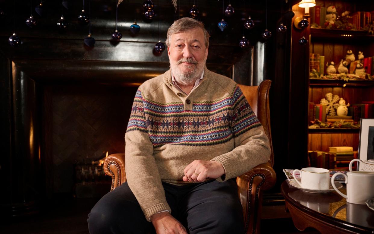 Stephen Fry condemns anti-Semitism in Channel 4’s Alternative Christmas Message