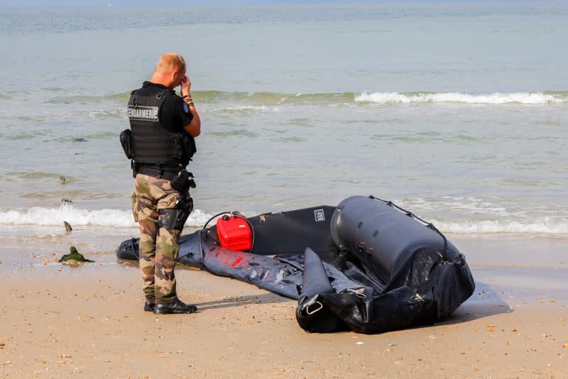 How migrant dinghies slip through French security net to reach English coast