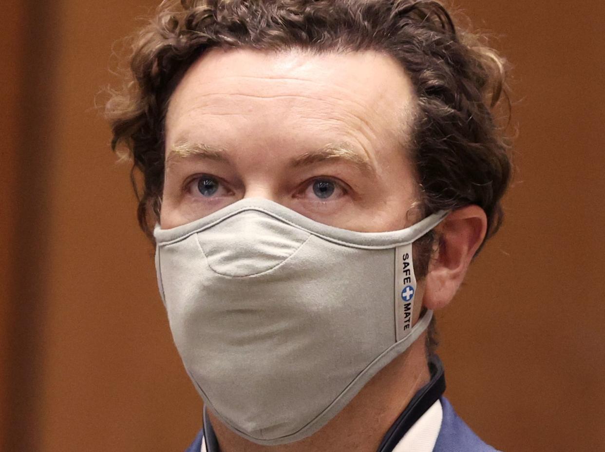 Danny Masterson at his arraignment in Los Angeles last September.