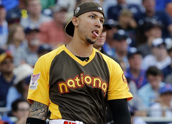 Carlos Gonzalez didn't win the Home Run Derby, but he caused chaos. (AP)