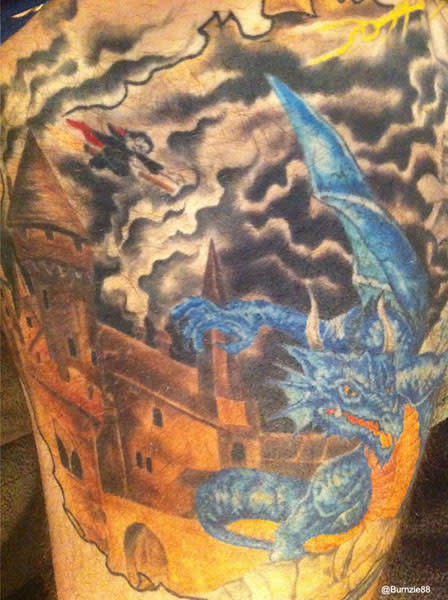 Majestic Asian dragon tattoo  Orgin history and meaning