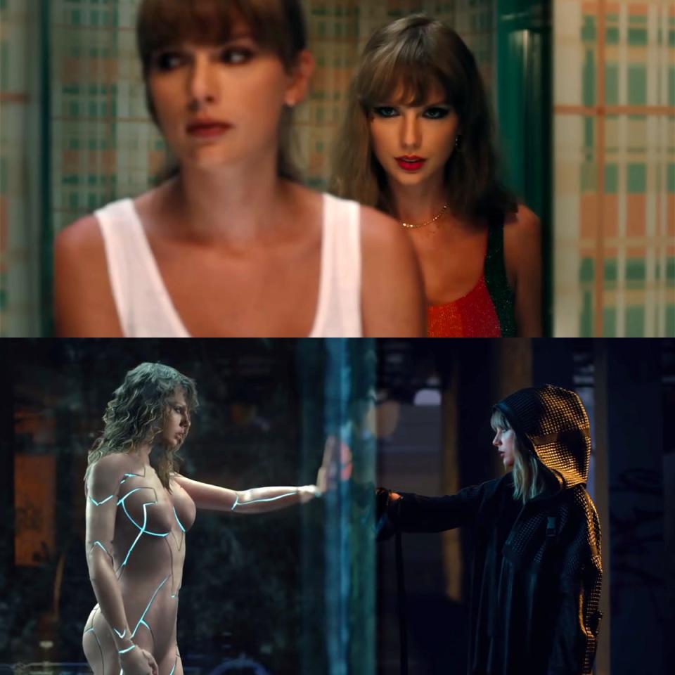 taylor swift anti hero ready for it music video parallel