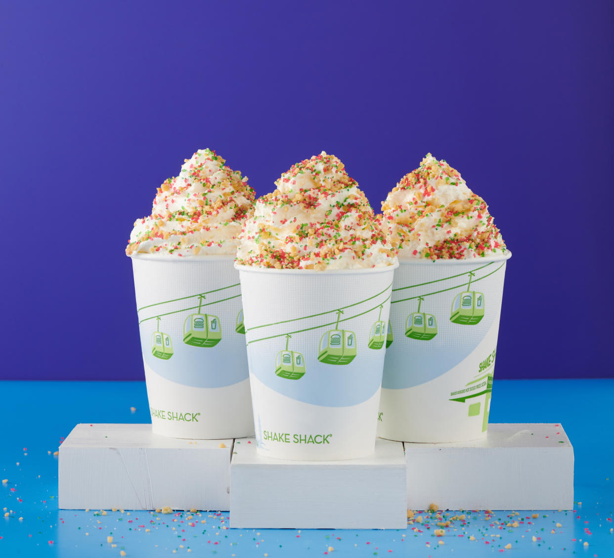 Christmas Cookie Shakes. (PHOTO: Shake Shack)