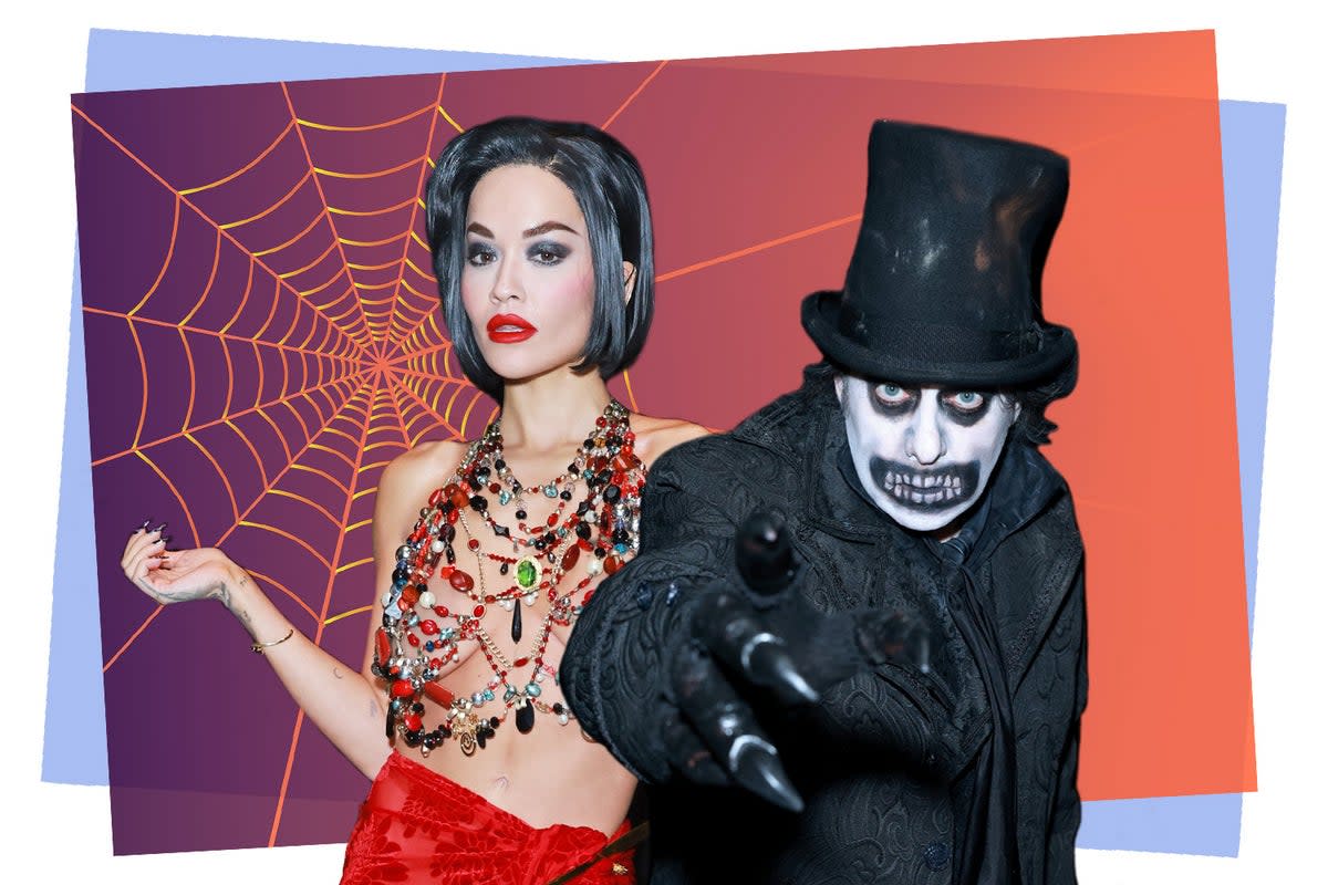 Jonathan Ross’ famous Halloween party returned after a two-year hiatus  (ES Composite)