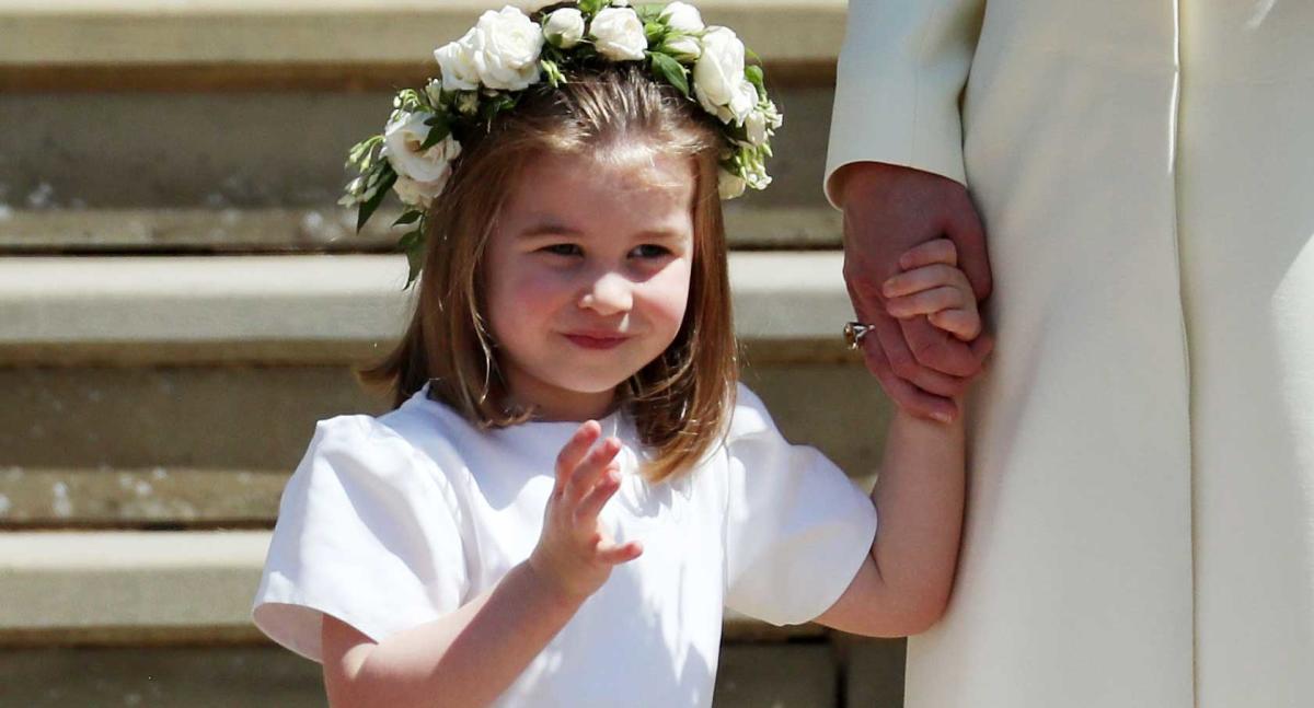 Prince George and Princess Charlotte Lead the Royal Wedding 2018