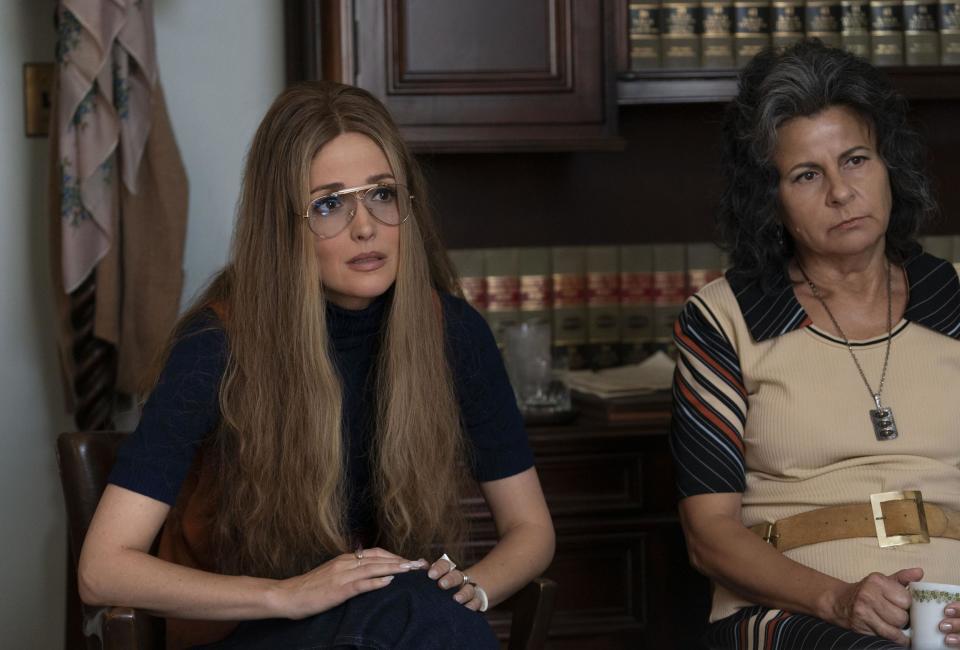 Rose Byrne and Tracey Ullman in Mrs America (BBC/FX/Sabrina Lantos)