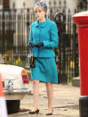 <p>Lucy Boynton was spotted filming ITV's<em> The Ipcress File </em>in Liverpool, England.</p>