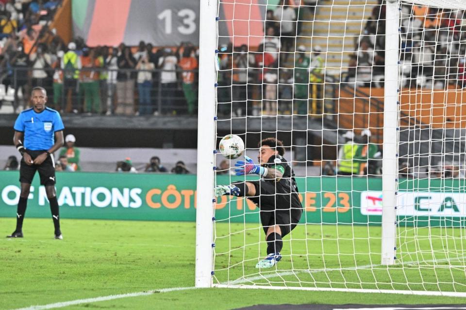 Hero: Williams saved two penalties in the shootout (AFP via Getty Images)