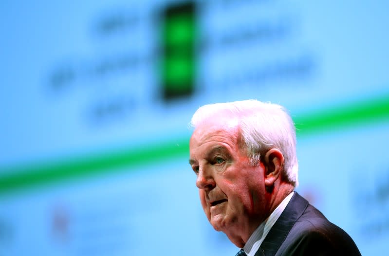 FILE PHOTO: Reedie President of the WADA attends the WADA Symposium in Ecublens