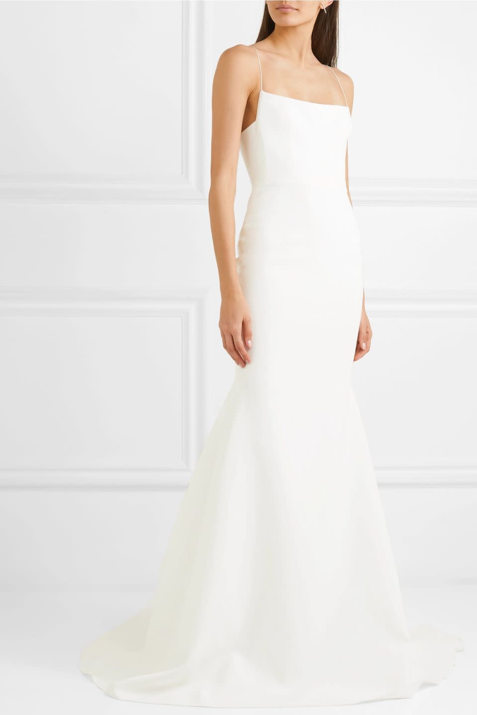 Alex Perry Eliza satin-crepe gown