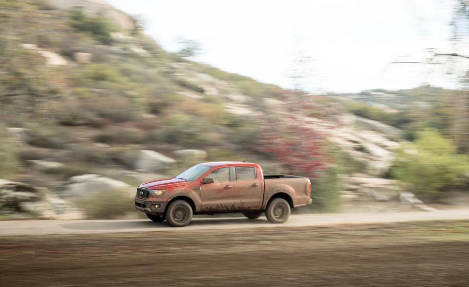 <p>The Ranger toes what many of us consider to be the best line between tough and chic, with the high-riding look of the Taco and the Colorado ZR2 providing a surprisingly handsome home for Ford's hexagonal grille. </p>