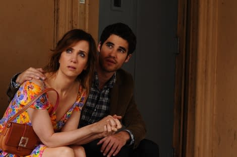 Kristen Wiig and Darren Criss