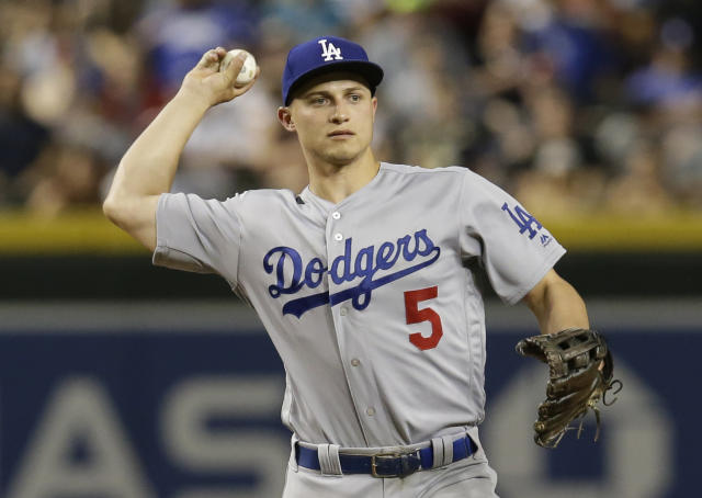 Dodgers rookie Corey Seager out 1-2 weeks with knee injury - NBC