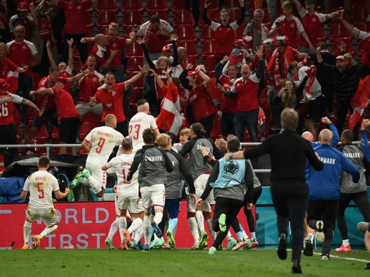 Belgien verhilft zum Happy End: Dänemark steht im Achtelfinale