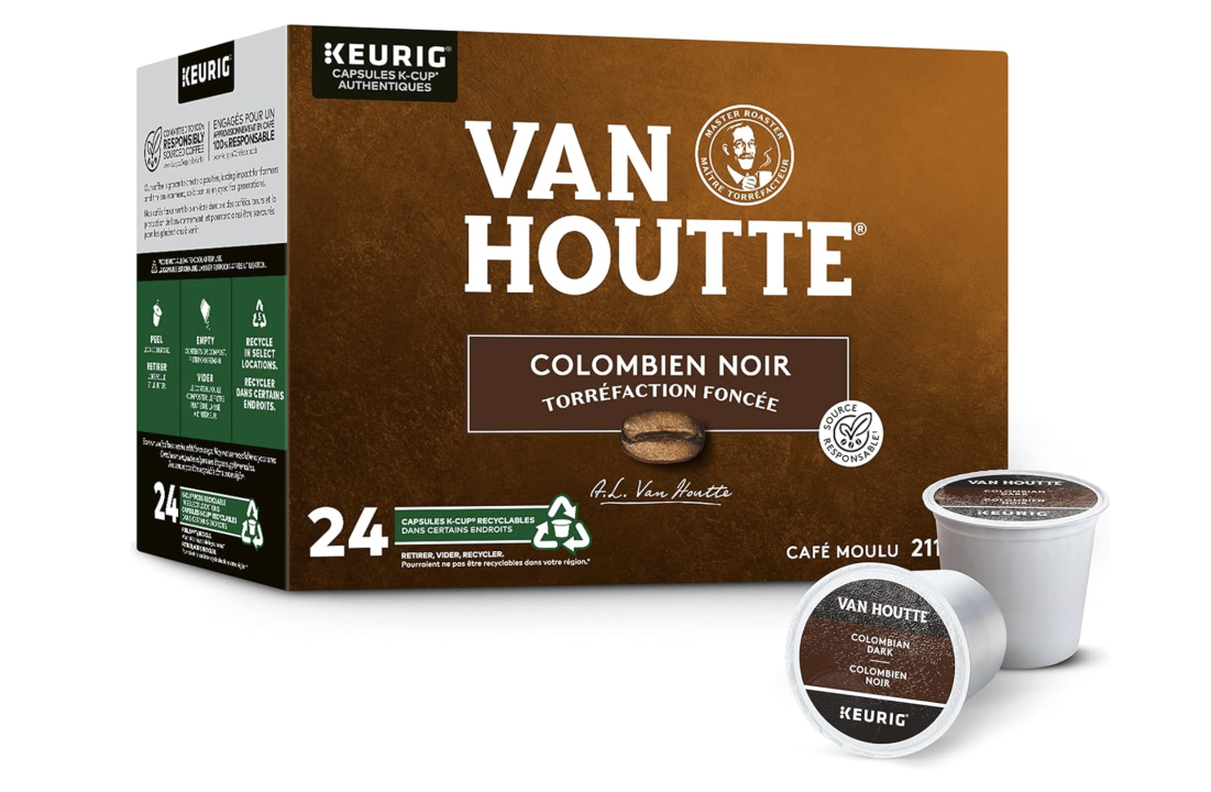 Van Houtte Colombian Dark K-Cup Coffee Pods