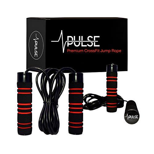 17) Weighted Jump Rope w/ Memory Foam Handles