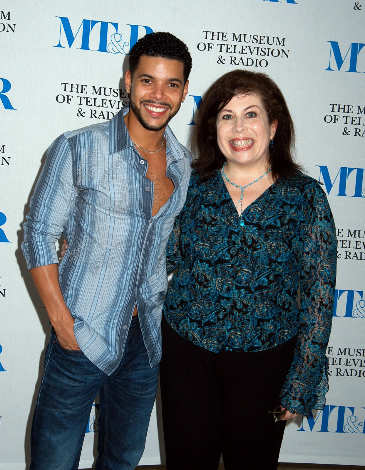 Wilson Cruz and Winnie Holzman (Photo by Barry King/WireImage)