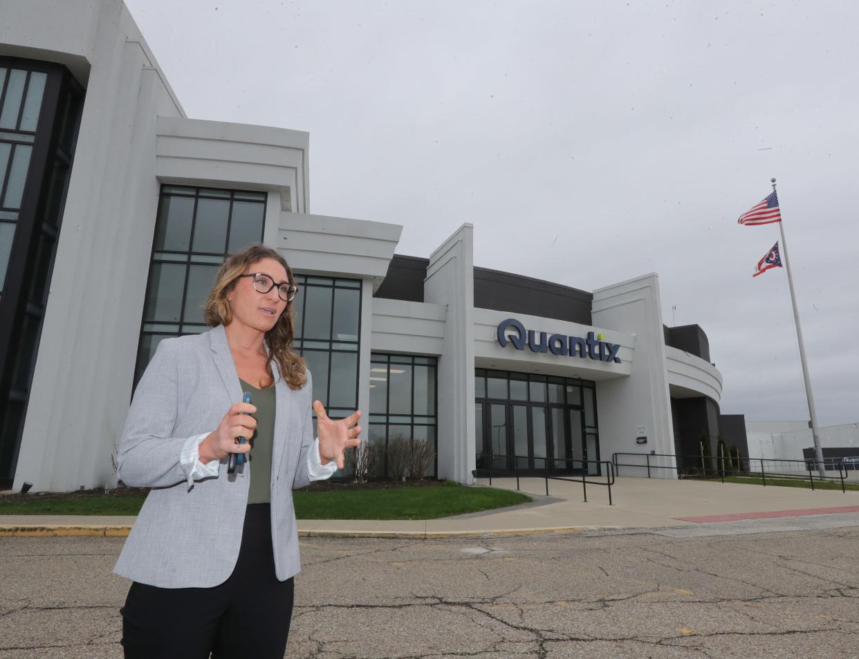 Michelle Nicholson, director of sales and leasing for Industrial Commercial Properties LLC, talks about the Chapel Hill Business Park now housed in the former Chapel Hill Mall.